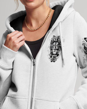 Blessed By God Lion Women's All Over Print Shirt - Typq1701262