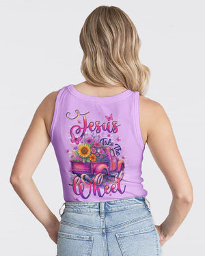 Jesus Take The Wheel Women's All Over Print Shirt - Typq1806253
