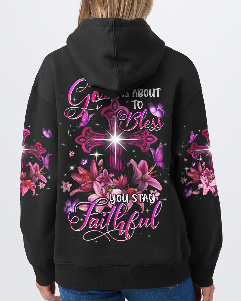 God Is About To Bless You Stay Faithful Women's All Over Print Shirt - Typq1906263