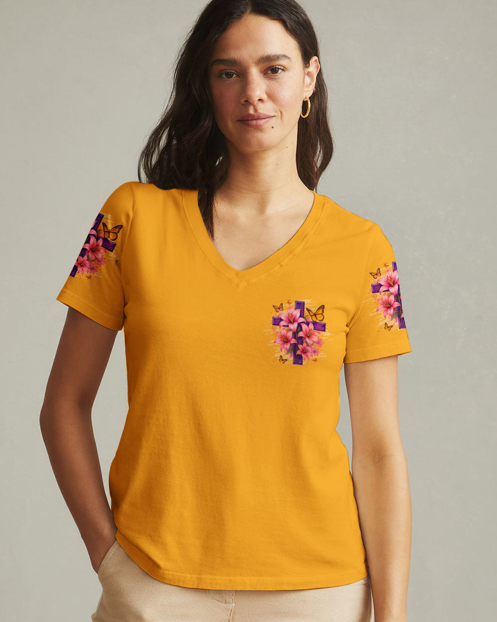 Let God's Peace Calm Your Soul Women's All Over Print Shirt - Typq2010251