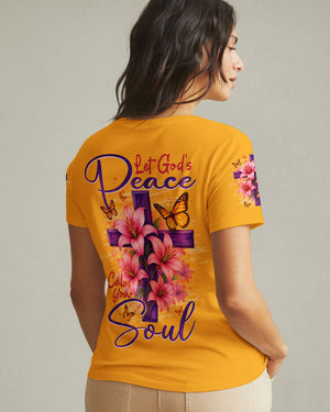 Let God's Peace Calm Your Soul Women's All Over Print Shirt - Typq2010251