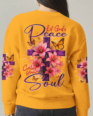 Let God's Peace Calm Your Soul Women's All Over Print Shirt - Typq2010251