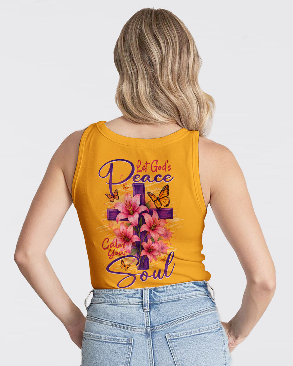 Let God's Peace Calm Your Soul Women's All Over Print Shirt - Typq2010251