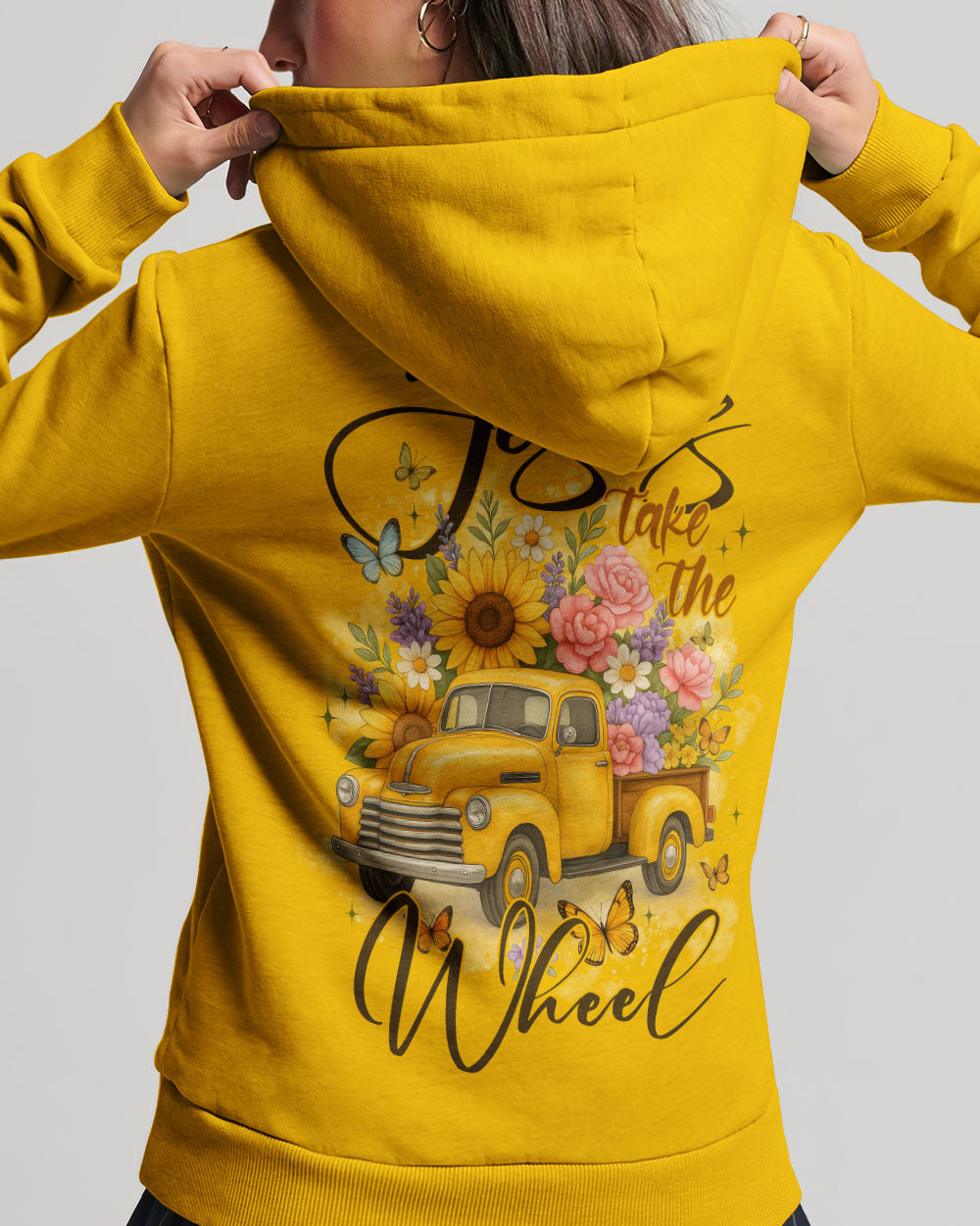 Jesus Take The Wheel Women's All Over Print Shirt - Typq2110251
