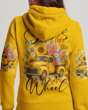 Jesus Take The Wheel Women's All Over Print Shirt - Typq2110251