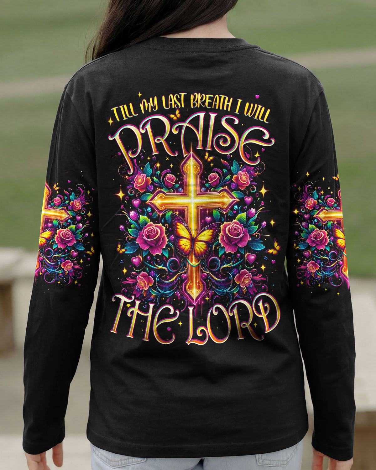 Till My Last Breath I Will Praise The Lord Women's All Over Print Shirt - Typq2302263