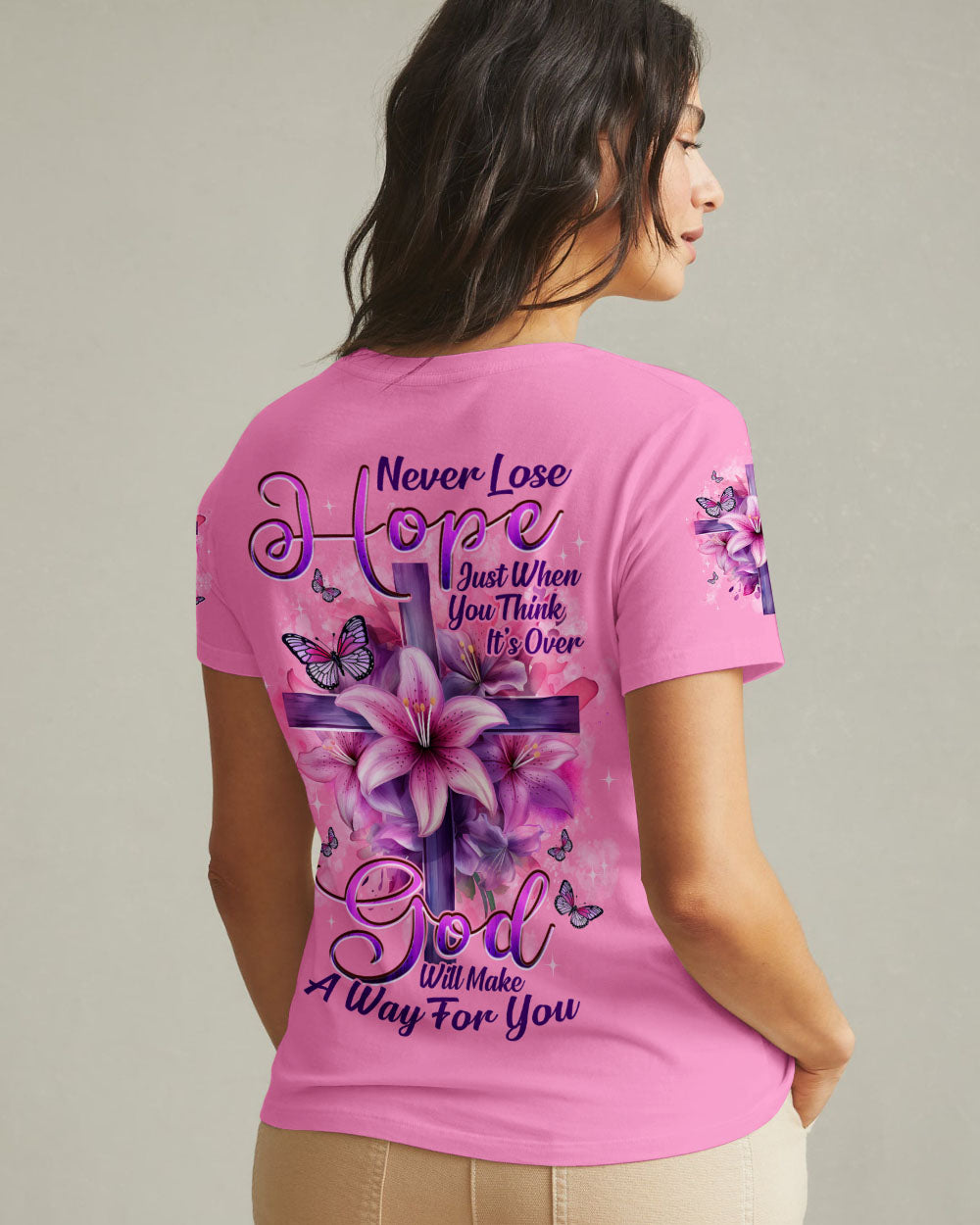 God Will Make A Way For You Women's All Over Print Shirt - Typq2309252