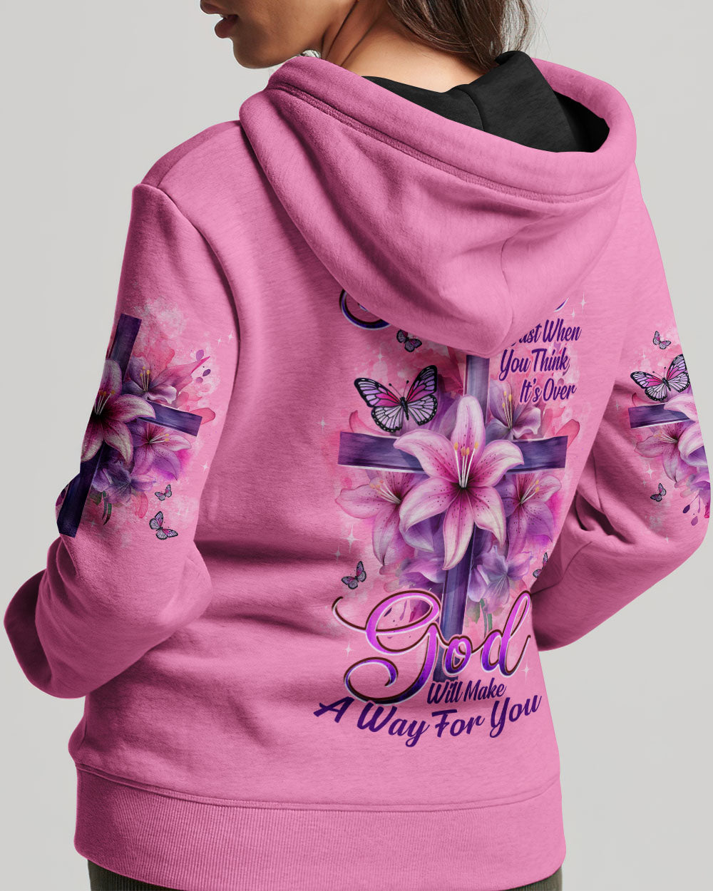 God Will Make A Way For You Women's All Over Print Shirt - Typq2309252