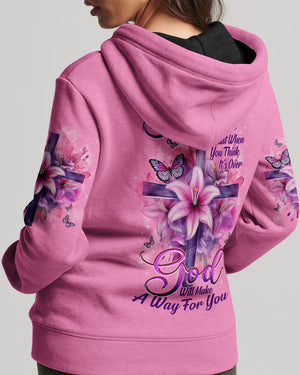 God Will Make A Way For You Women's All Over Print Shirt - Typq2309252