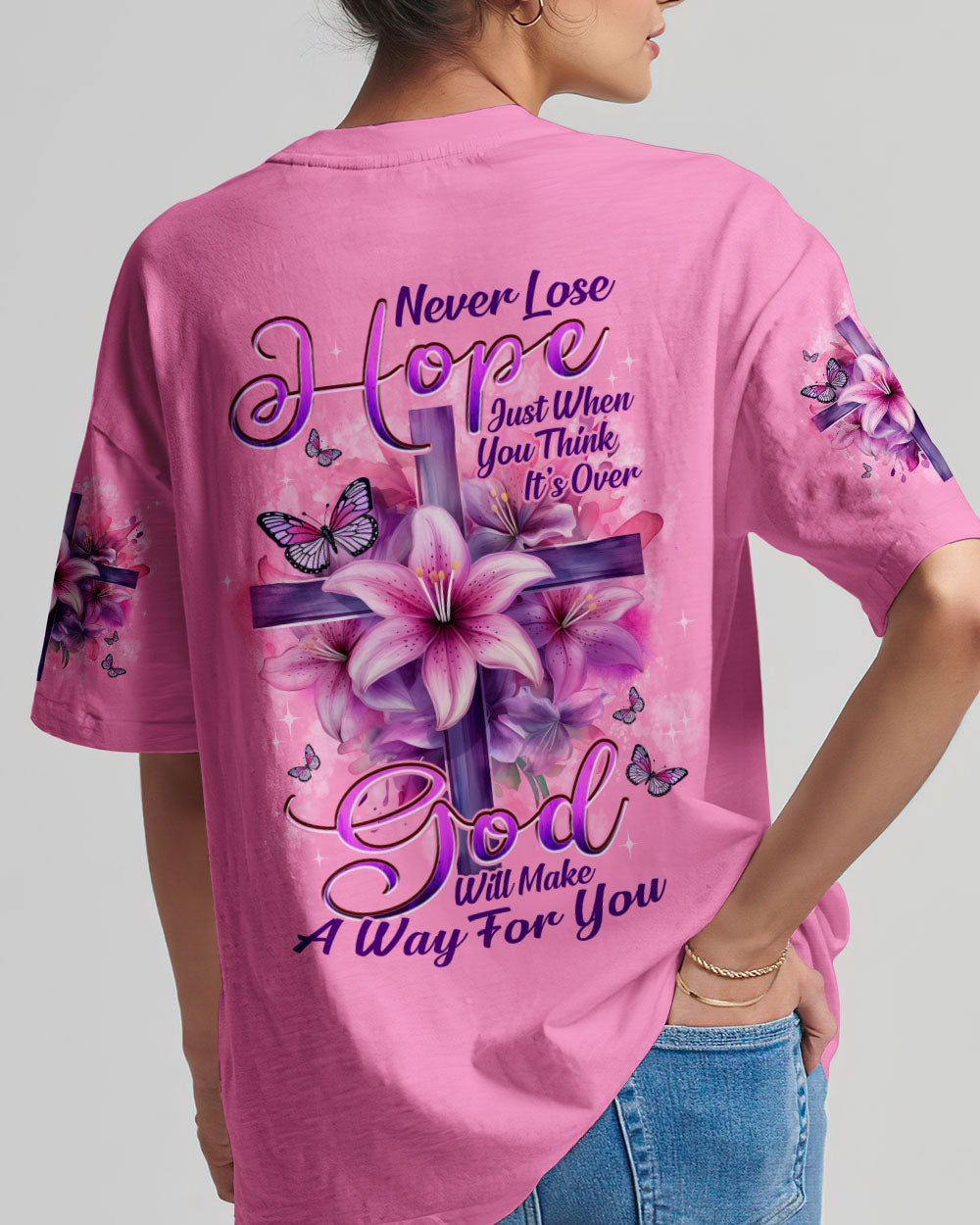 God Will Make A Way For You Women's All Over Print Shirt - Typq2309252