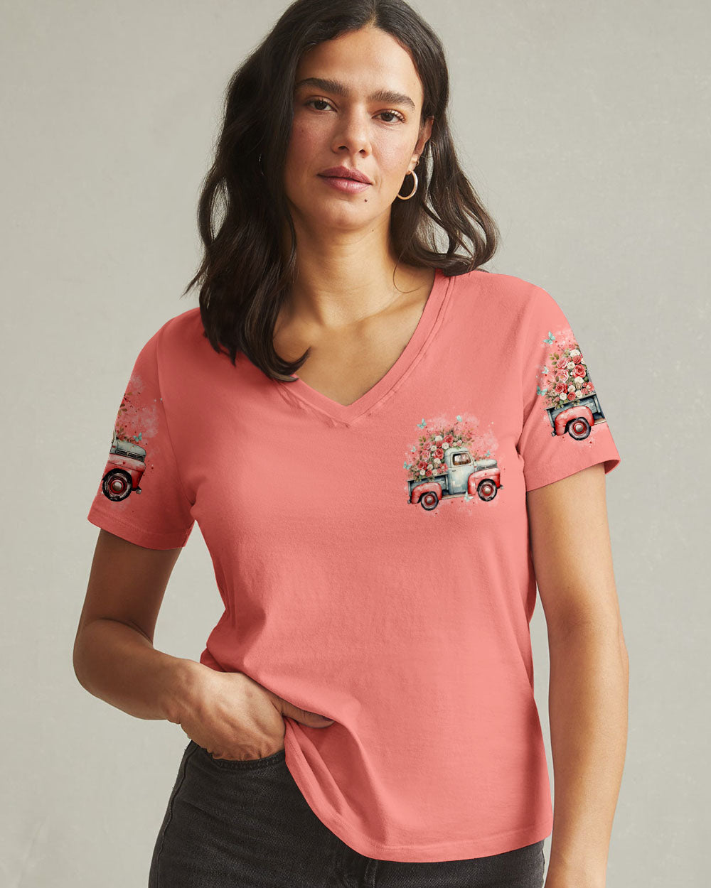 Jesus Take The Wheel Women's All Over Print Shirt - Typq2612251