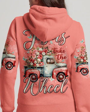 Jesus Take The Wheel Women's All Over Print Shirt - Typq2612251