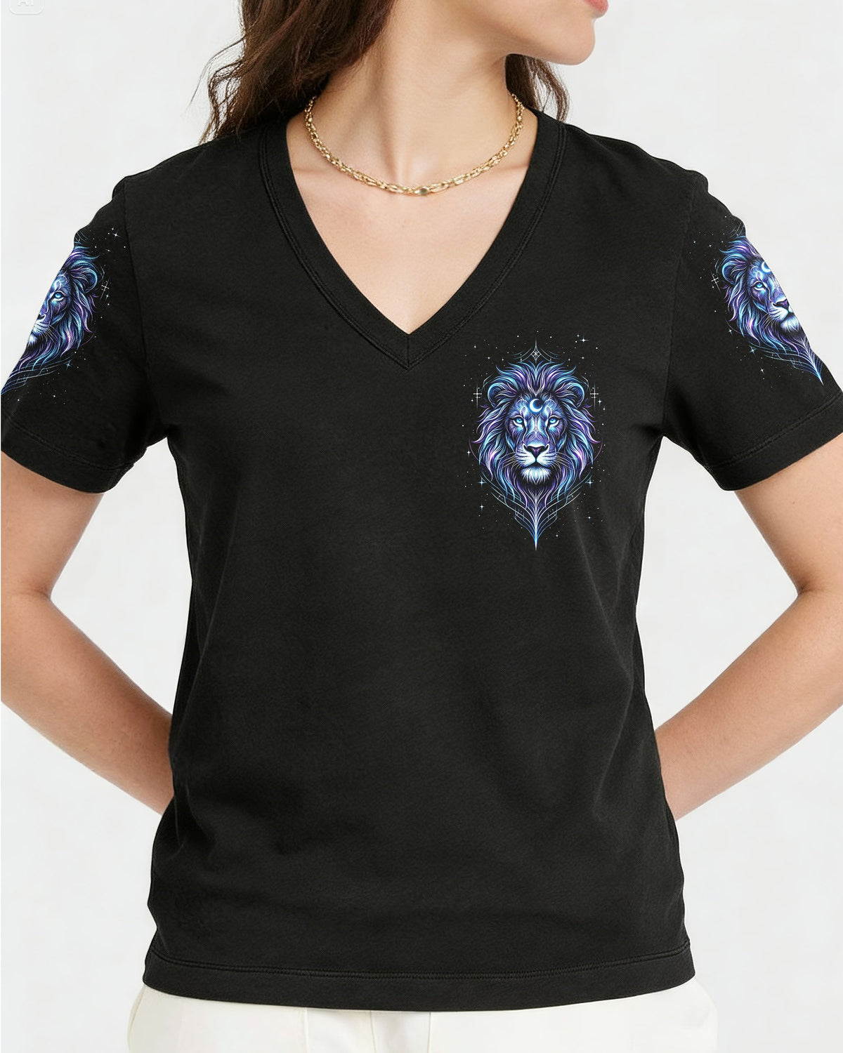 A Warrior Of Christ Lion Women's All Over Print Shirt - Typq2702261