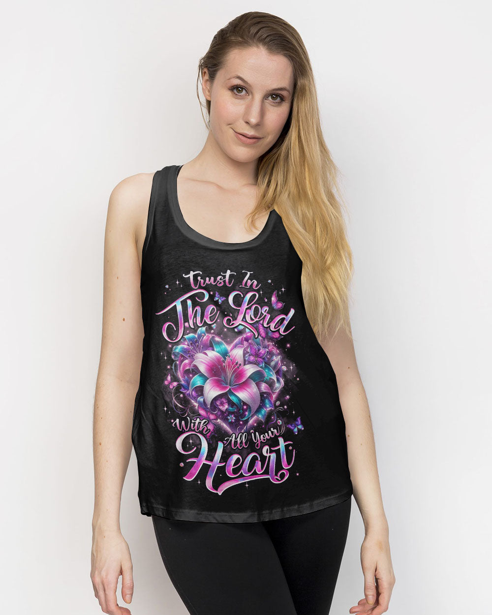 Trust In The Lord With All Your Heart Women's All Over Print Shirt - Typq2802261