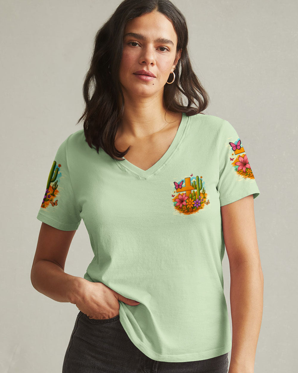 God Makes A Way In The Wilderness Women's All Over Print Shirt - Typq3007254