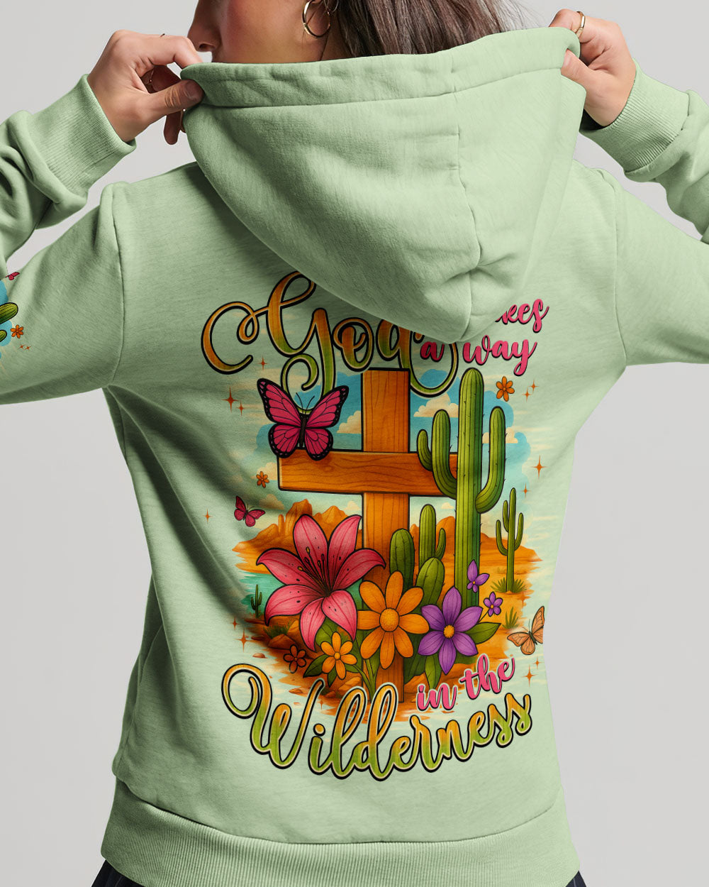 God Makes A Way In The Wilderness Women's All Over Print Shirt - Typq3007254