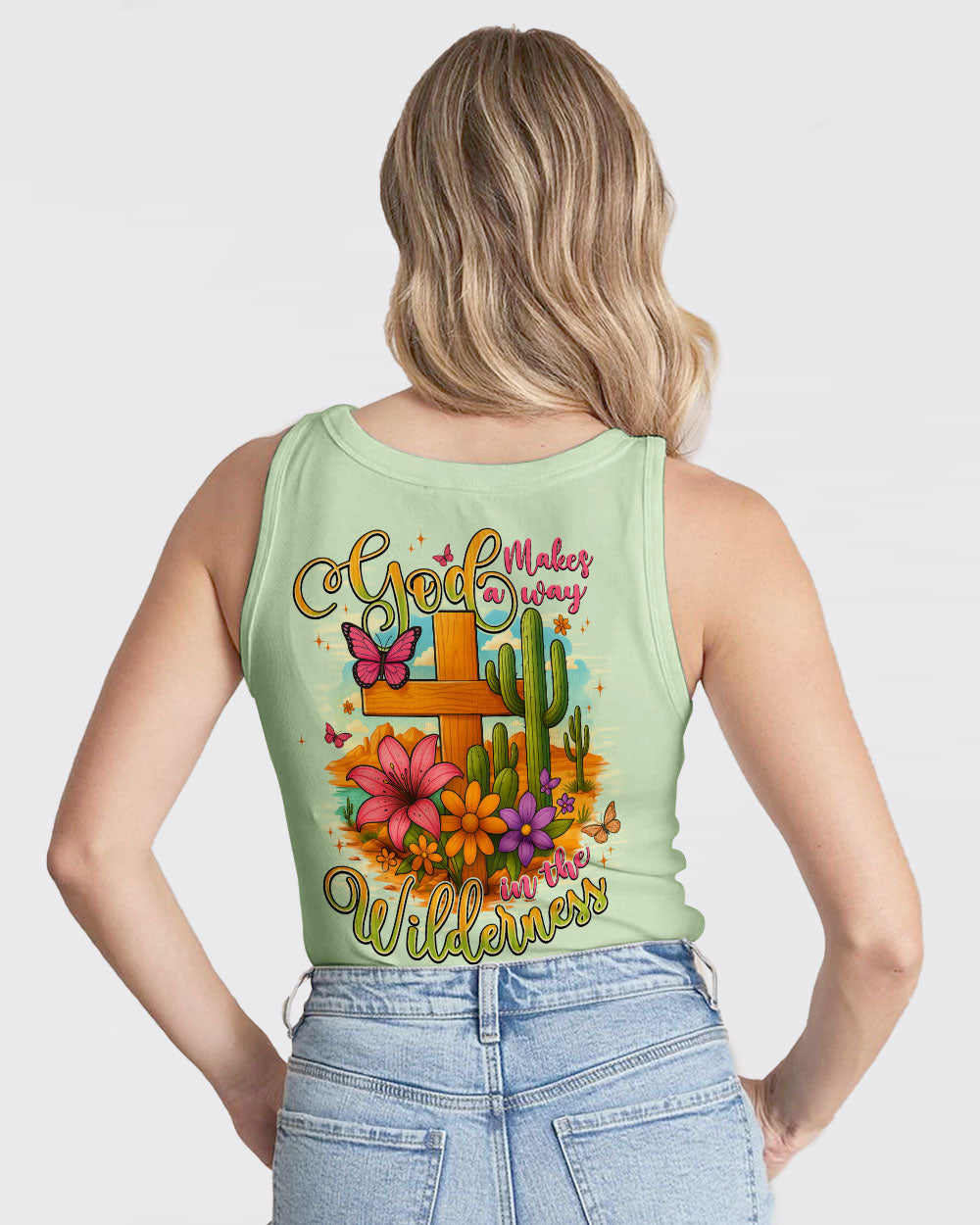 God Makes A Way In The Wilderness Women's All Over Print Shirt - Typq3007254