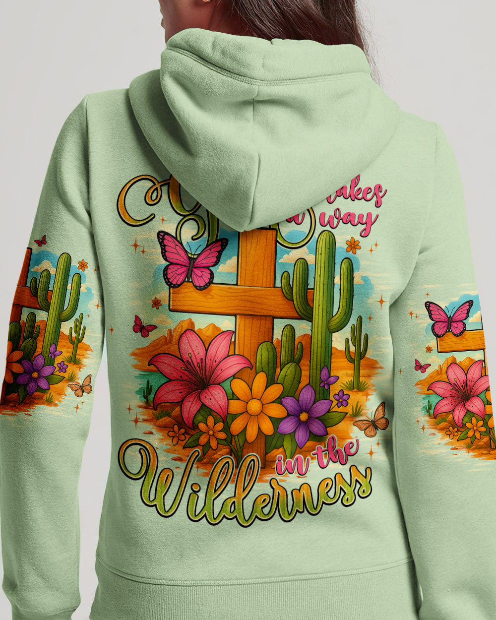 God Makes A Way In The Wilderness Women's All Over Print Shirt - Typq3007254