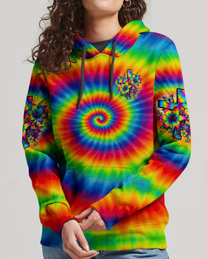 Way Maker Miracle Worker Cross Tie Dye Women's All Over Print - Tyqy0107251