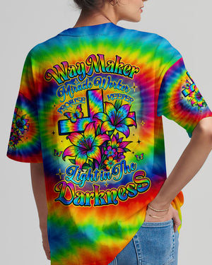 Way Maker Miracle Worker Cross Tie Dye Women's All Over Print - Tyqy0107251