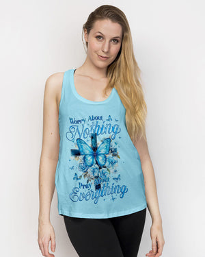 Pray About Everything Women's All Over Print Shirt - Tyqy0201251