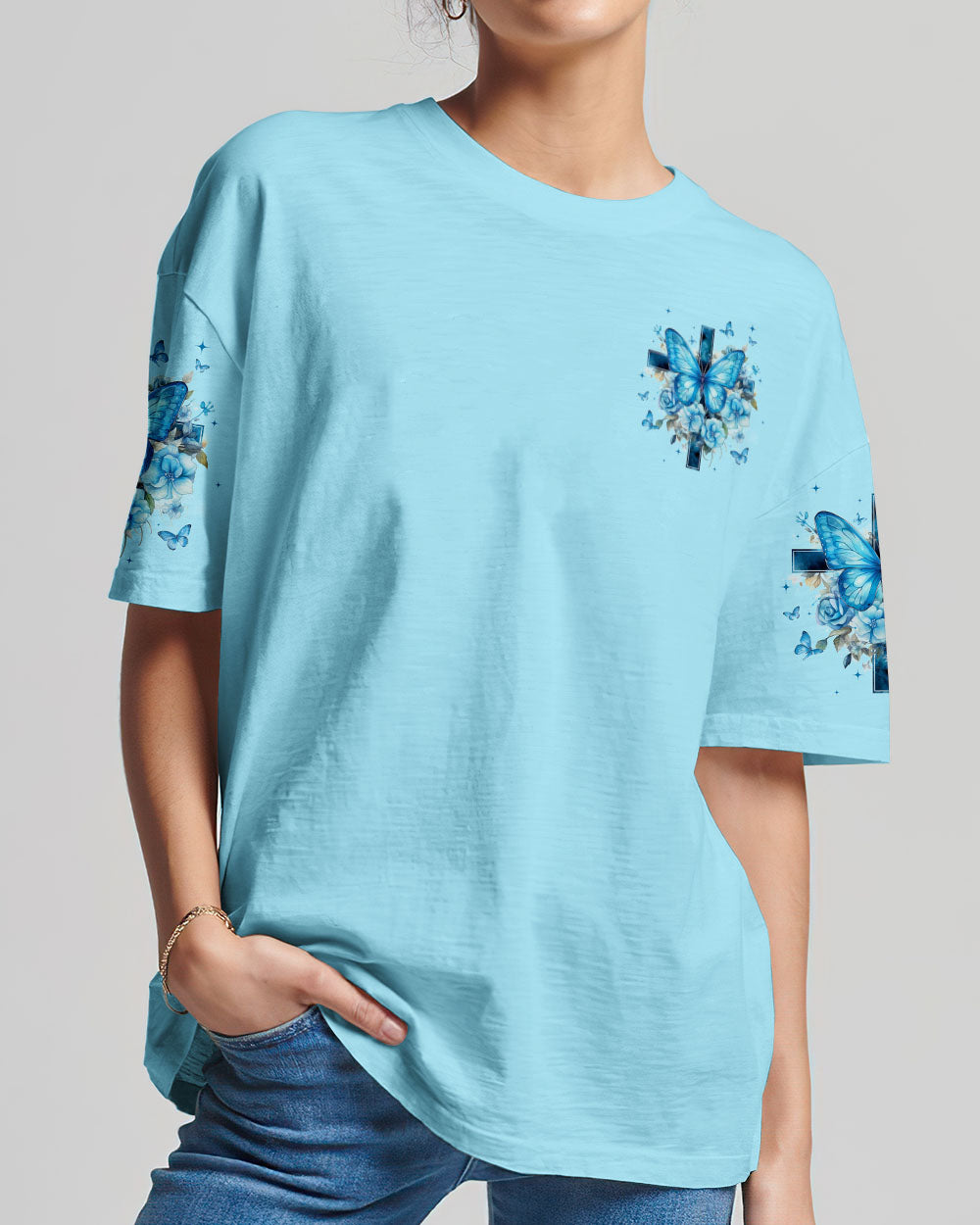 Pray About Everything Women's All Over Print Shirt - Tyqy0201251