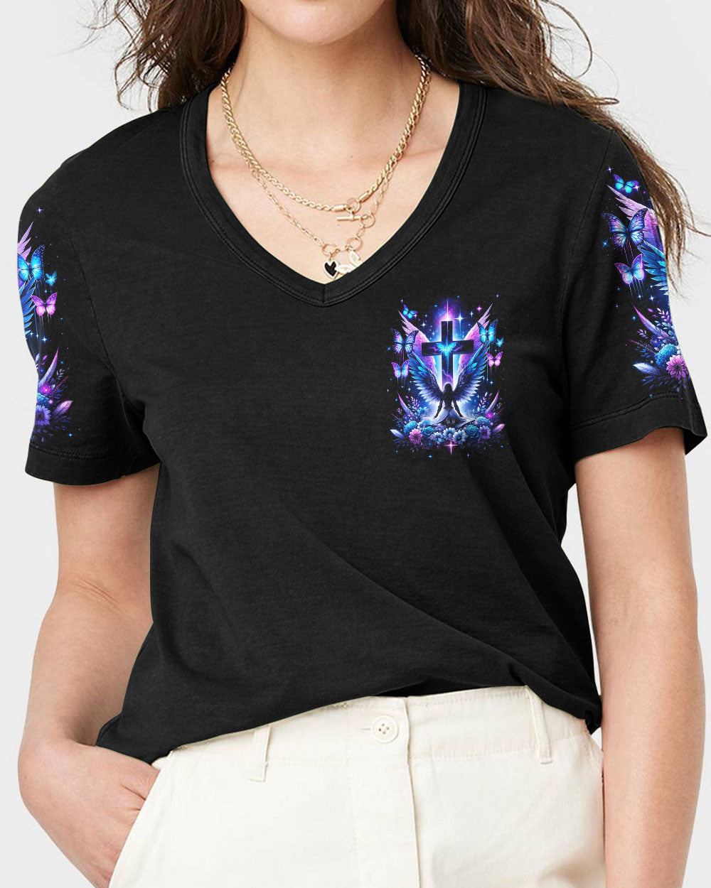 I'm A Warrior Of Christ Women's All Over Print Shirt - Tyqy0202242