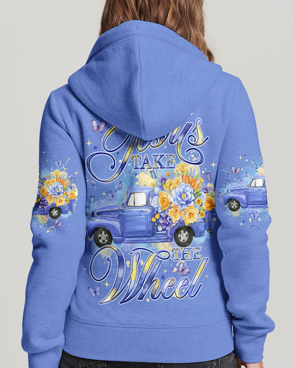 Jesus Take The Wheel Women's All Over Print Shirt - Tyqy0202261