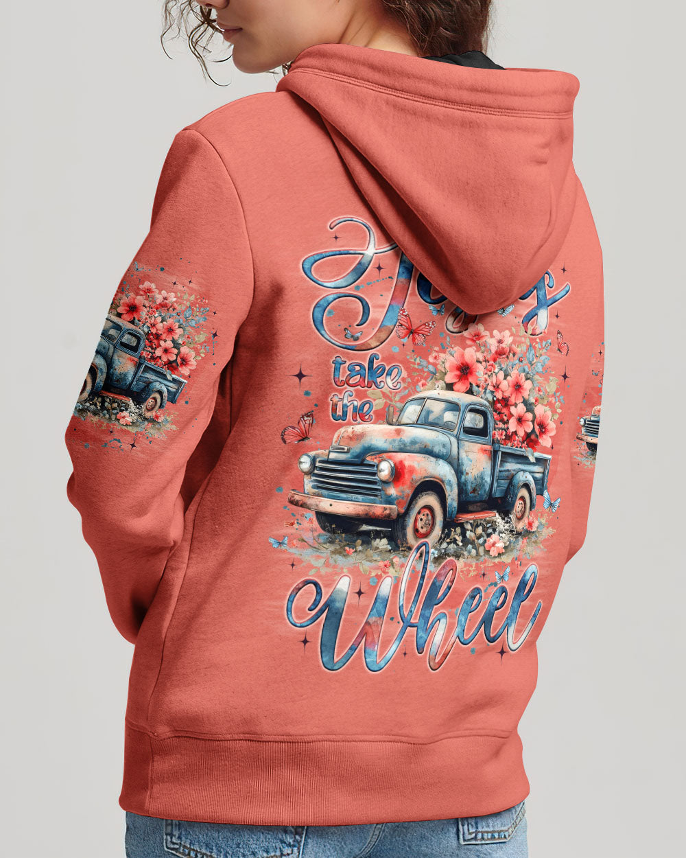 Jesus Take The Wheel Women's All Over Print Shirt - Tyqy0204262