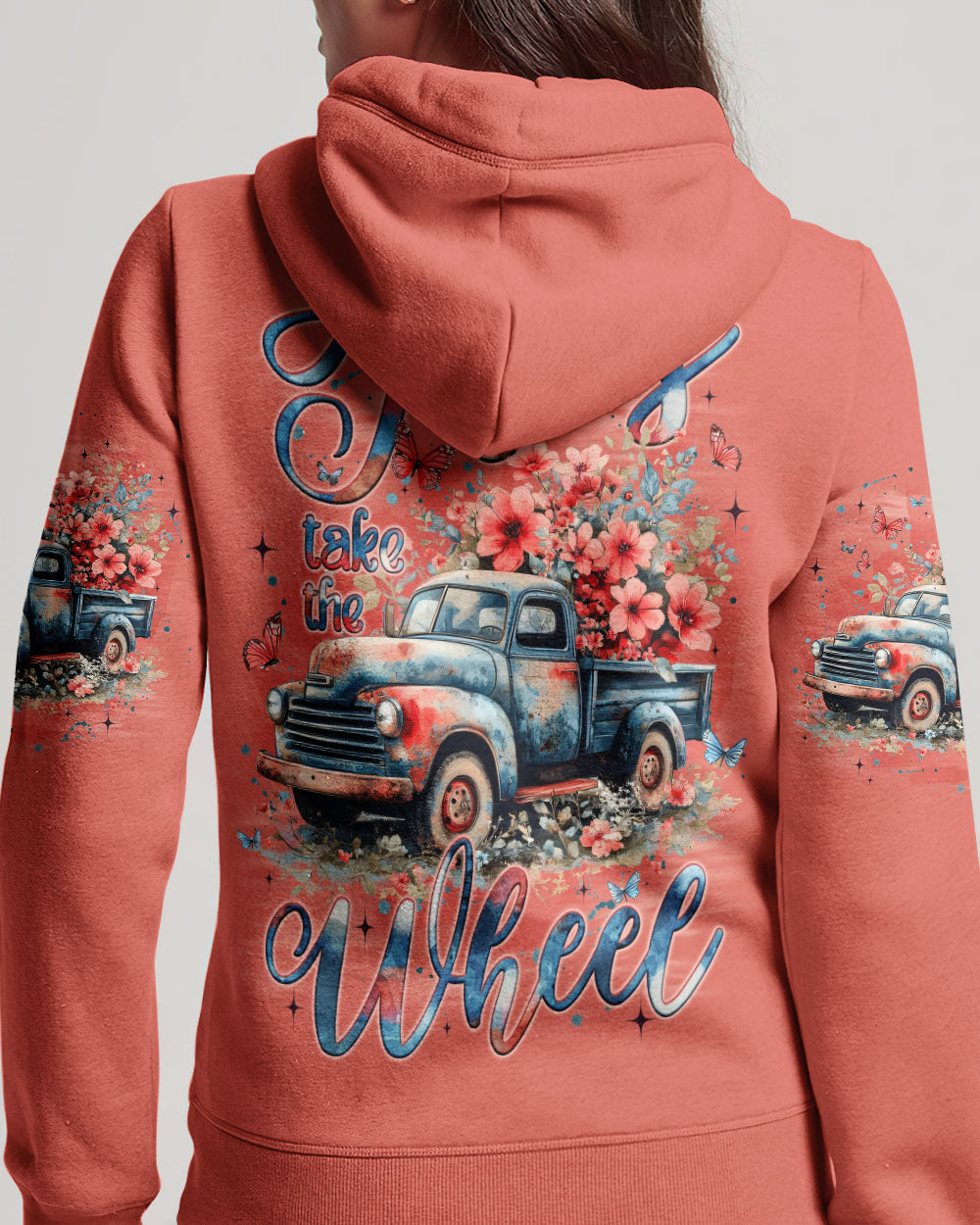 Jesus Take The Wheel Women's All Over Print Shirt - Tyqy0204262