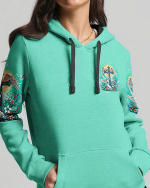 I Believe Angels Of God Women's All Over Print Shirt - Tyqy0208242