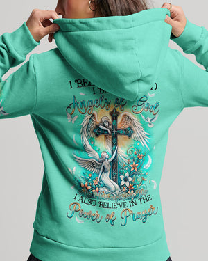 I Believe Angels Of God Women's All Over Print Shirt - Tyqy0208242