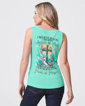 I Believe Angels Of God Women's All Over Print Shirt - Tyqy0208242