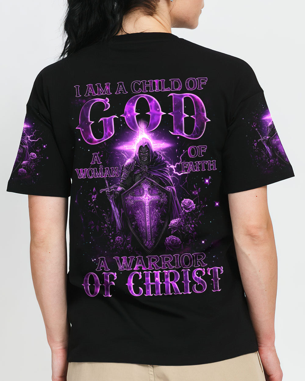 A Warrior Of Christ Women's All Over Print Shirt - Tyqy0212241