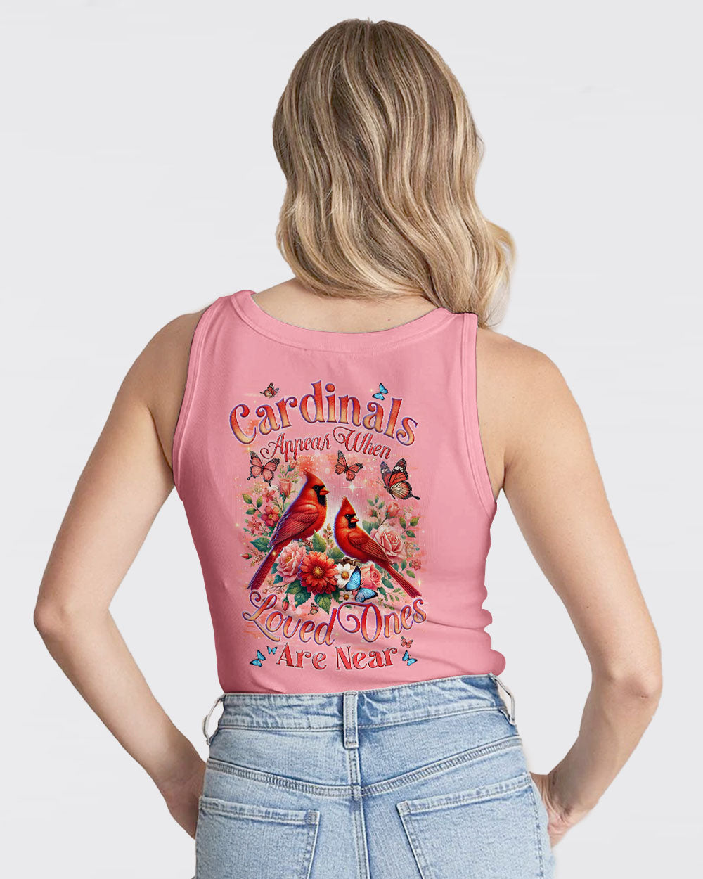 Cardinals Appear When Loved Ones Are Near Women's All Over Print Shirt - Tyqy0301251