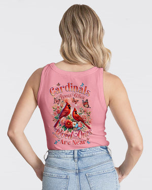 Cardinals Appear When Loved Ones Are Near Women's All Over Print Shirt - Tyqy0301251