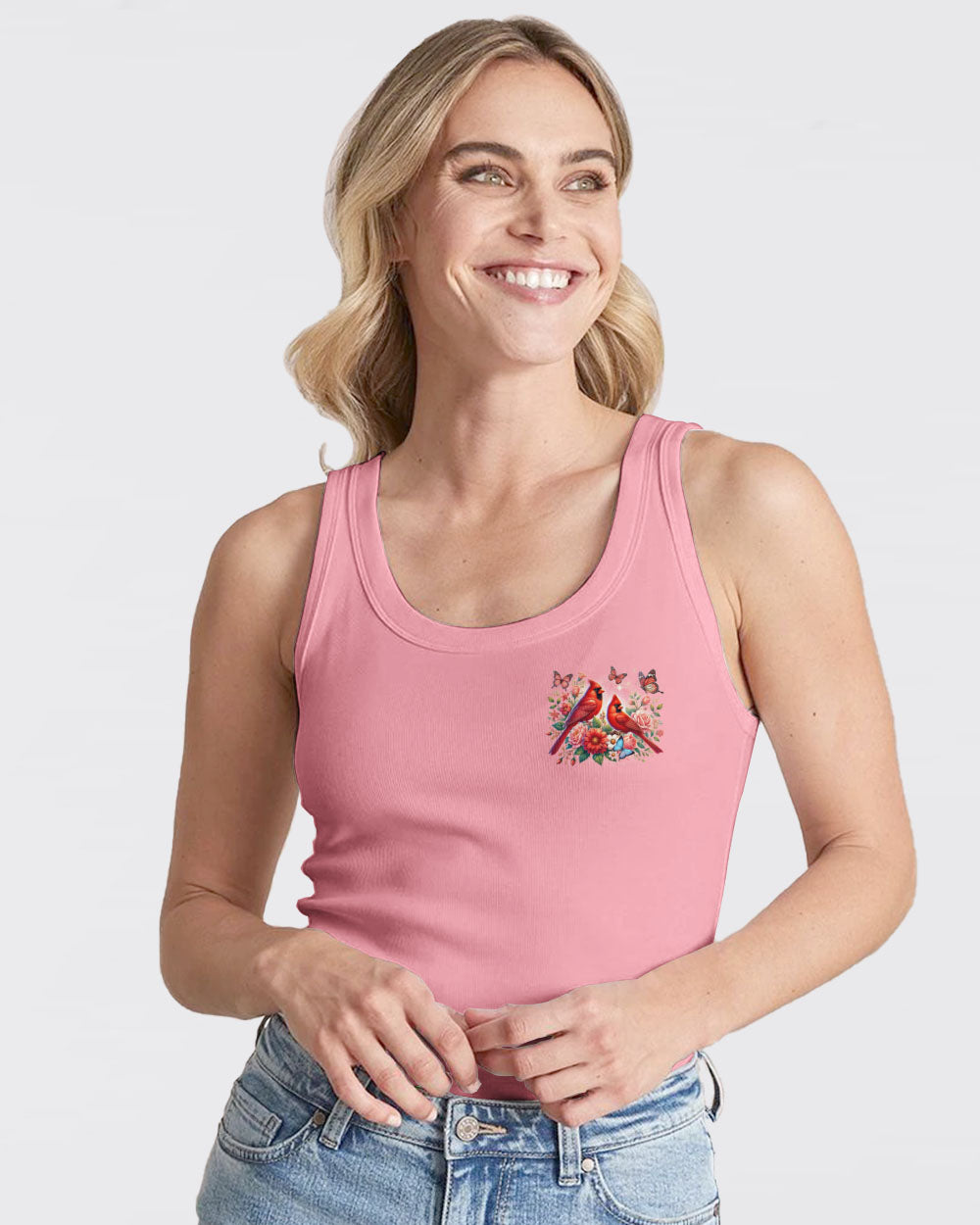 Cardinals Appear When Loved Ones Are Near Women's All Over Print Shirt - Tyqy0301251