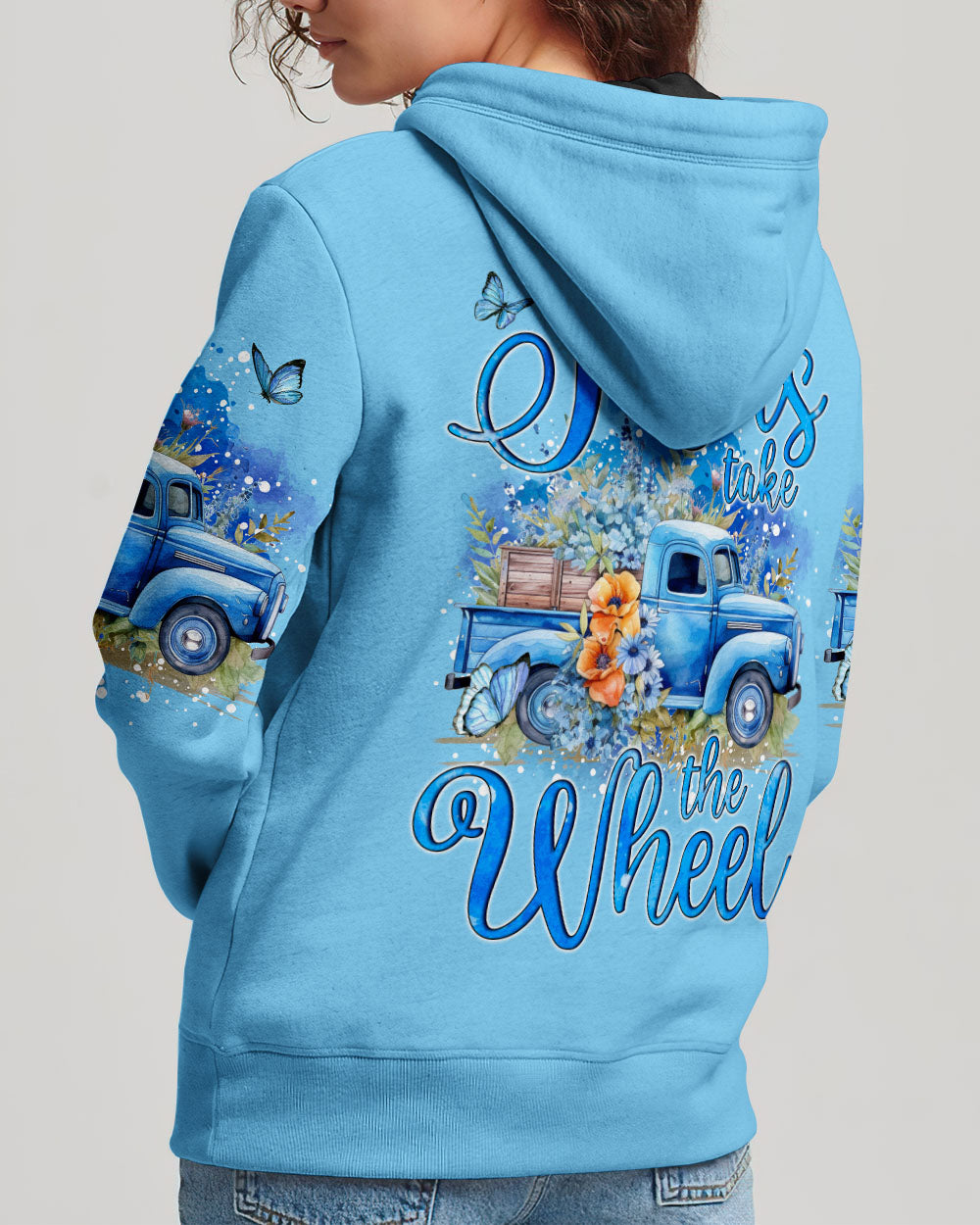 Jesus Take The Wheel Women's All Over Print Shirt - Tyqy0405242