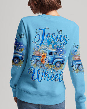 Jesus Take The Wheel Women's All Over Print Shirt - Tyqy0405242