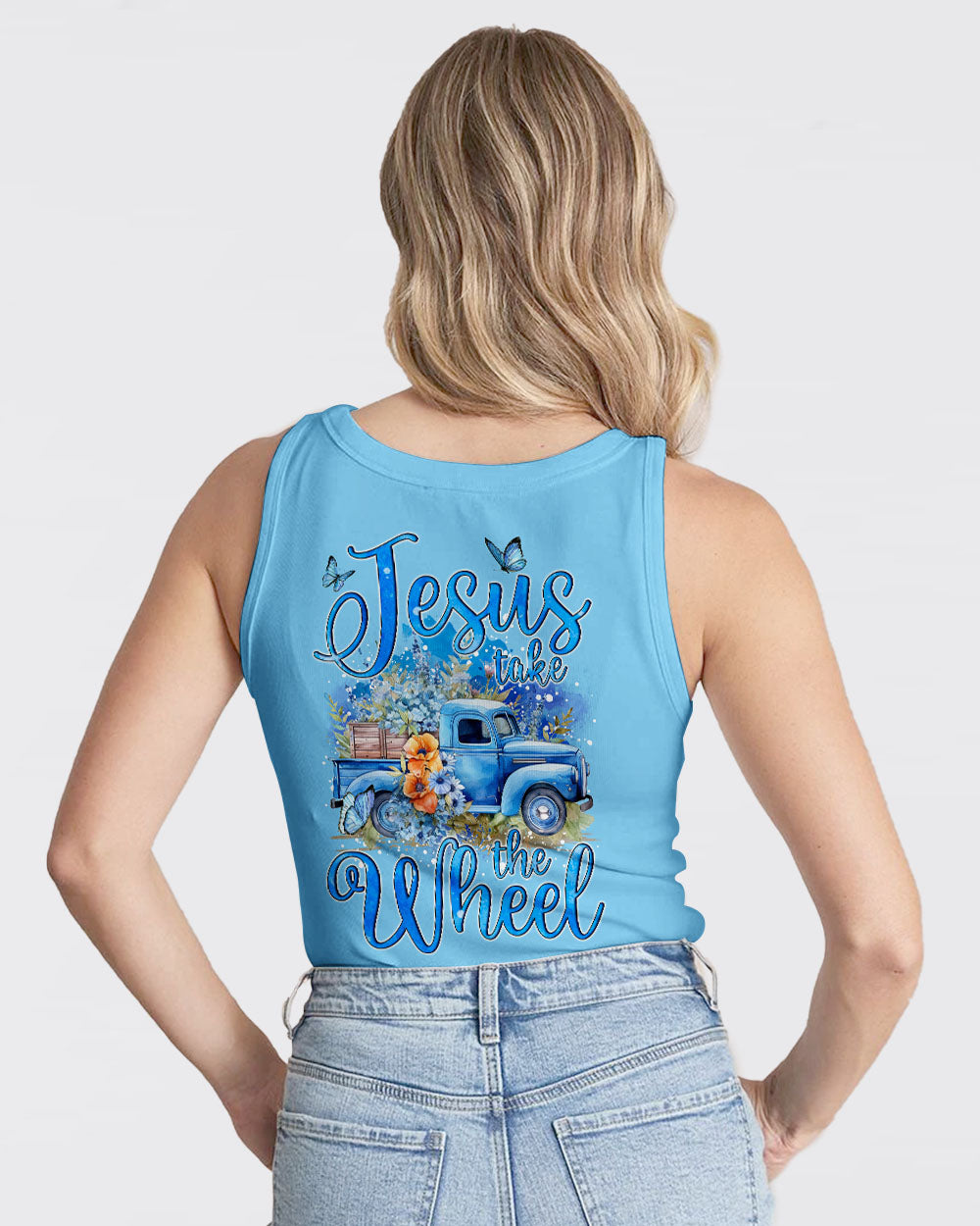 Jesus Take The Wheel Women's All Over Print Shirt - Tyqy0405242
