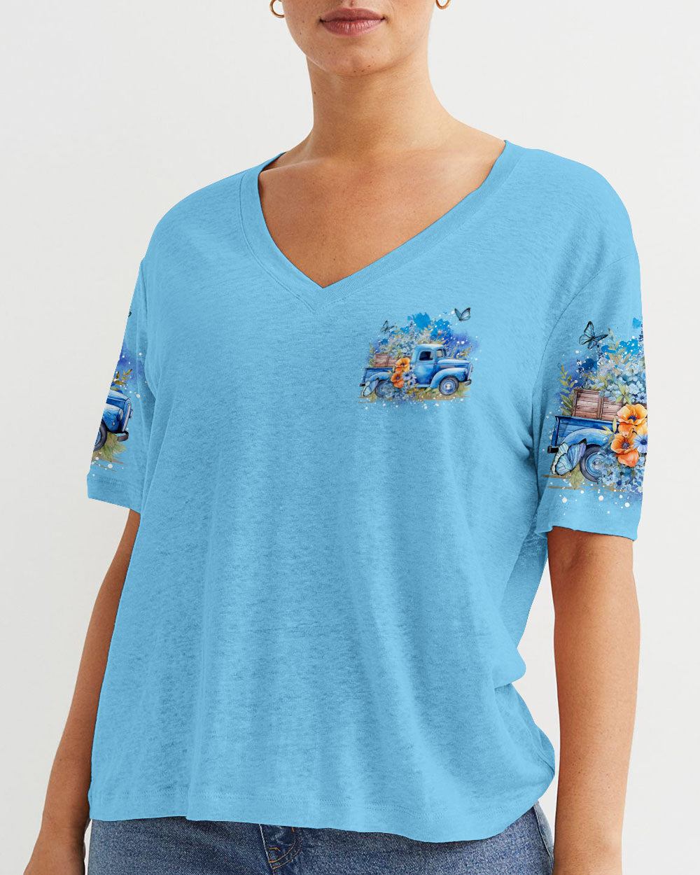 Jesus Take The Wheel Women's All Over Print Shirt - Tyqy0405242