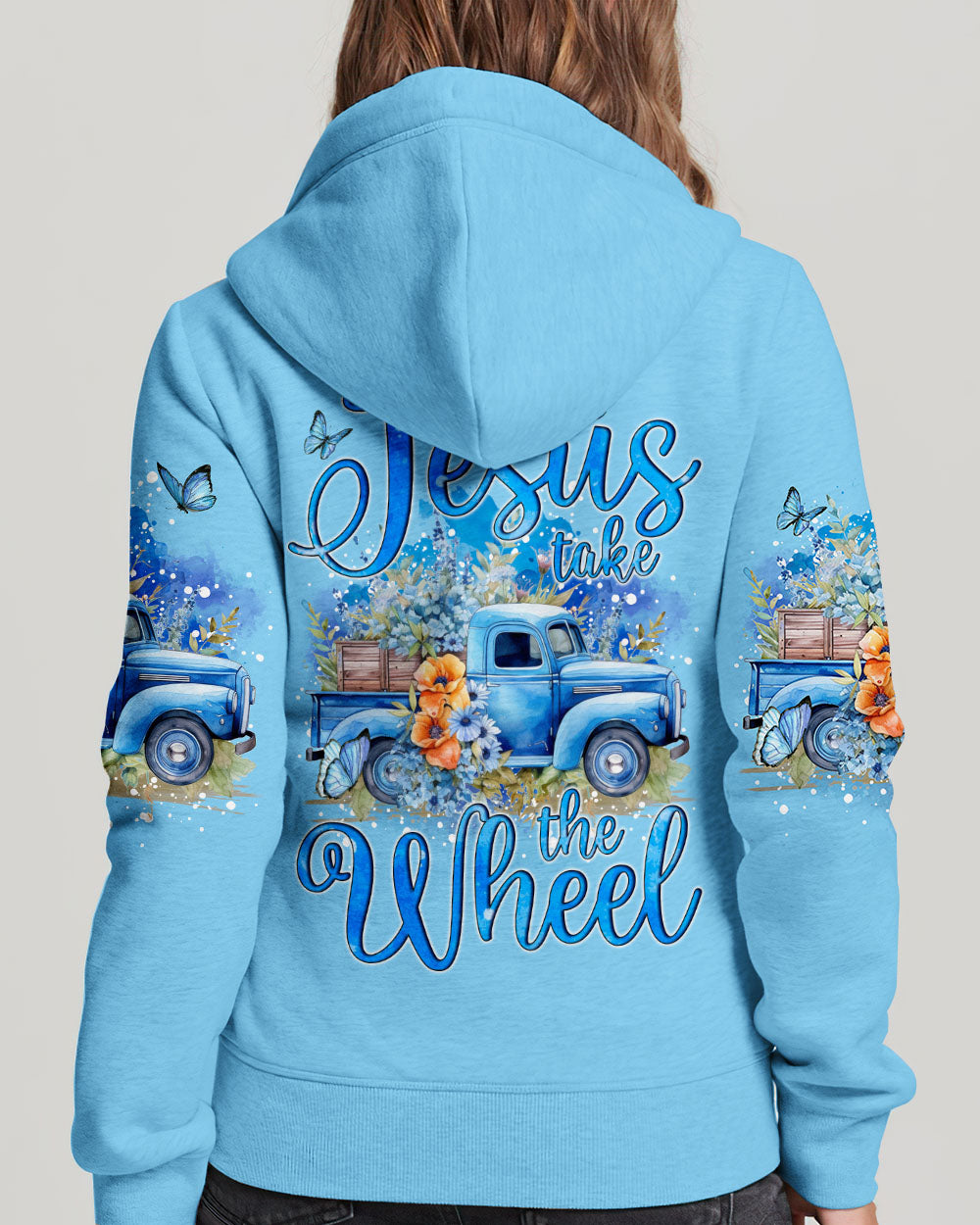 Jesus Take The Wheel Women's All Over Print Shirt - Tyqy0405242