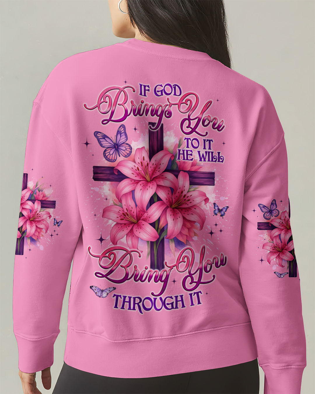 If God Brings You To It Women's All Over Print Shirt - Tyqy0406254