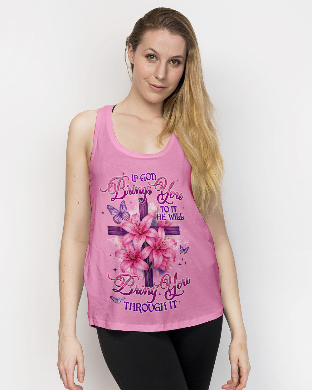 If God Brings You To It Women's All Over Print Shirt - Tyqy0406254
