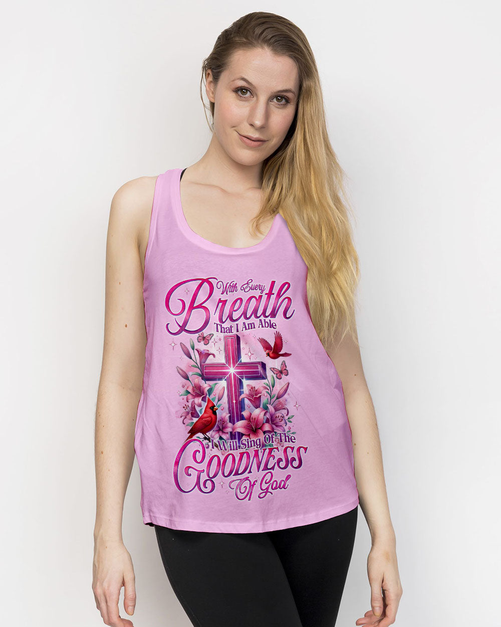 I Will Sing Of The Goodness Of God Cardinals Women's All Over Print Shirt - Tyqy0503252