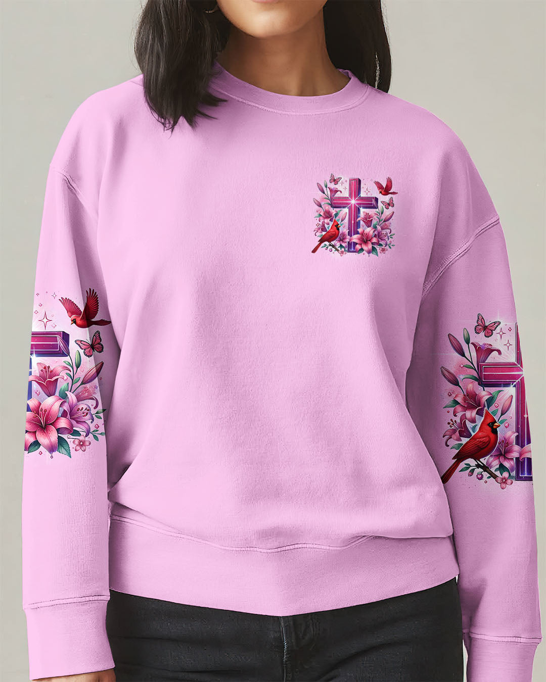 I Will Sing Of The Goodness Of God Cardinals Women's All Over Print Shirt - Tyqy0503252