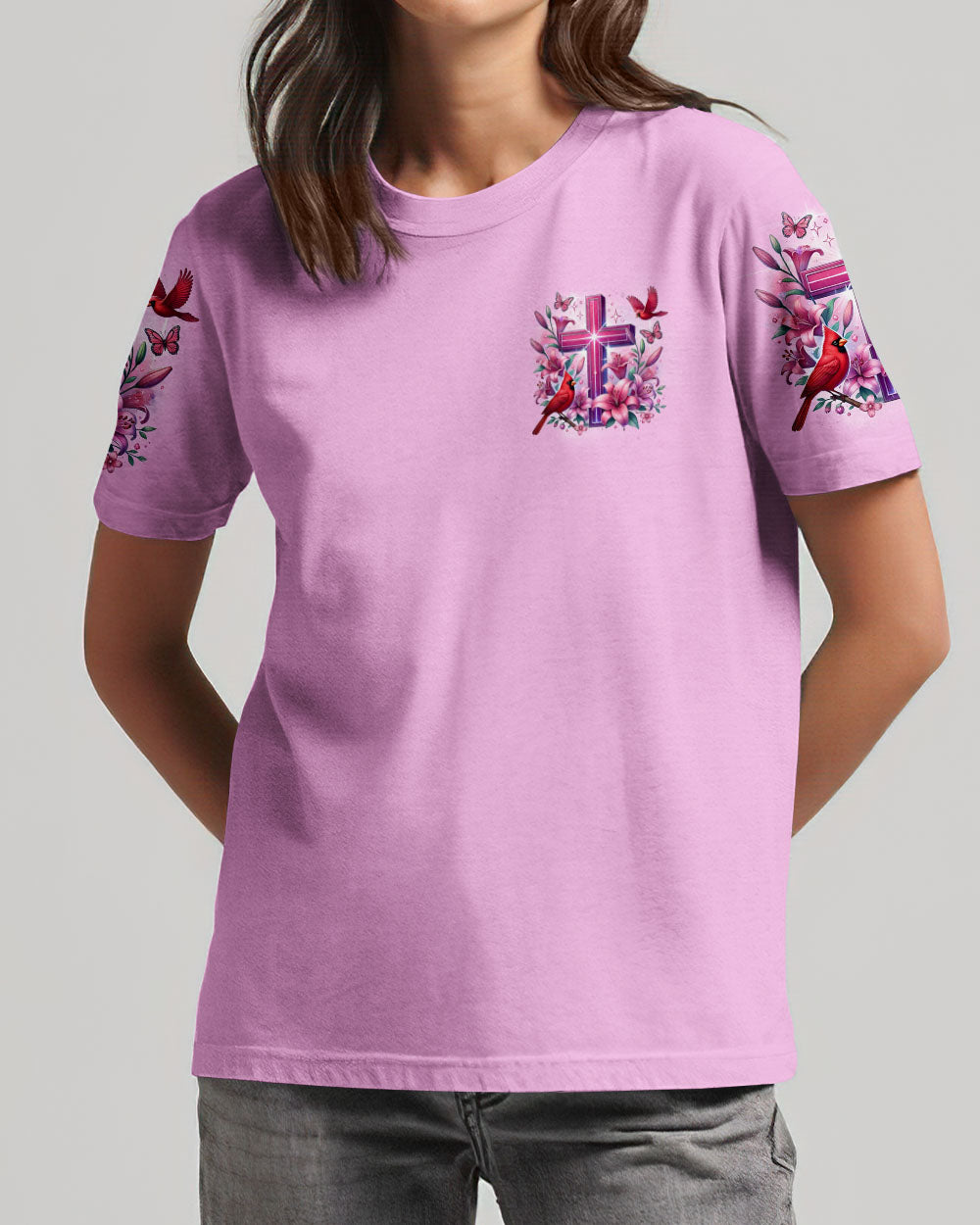 I Will Sing Of The Goodness Of God Cardinals Women's All Over Print Shirt - Tyqy0503252