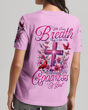I Will Sing Of The Goodness Of God Cardinals Women's All Over Print Shirt - Tyqy0503252