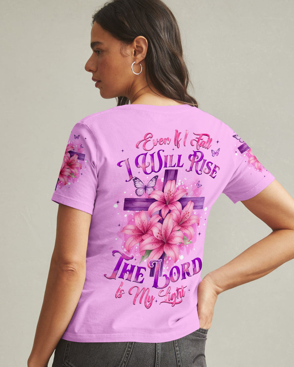 The Lord Is My Light Women's All Over Print Shirt - Tyqy0506253