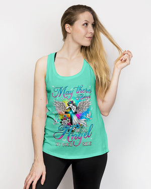 May There Always Be An Angel Beside You Women's All Over Print Shirt - Tyqy0508243